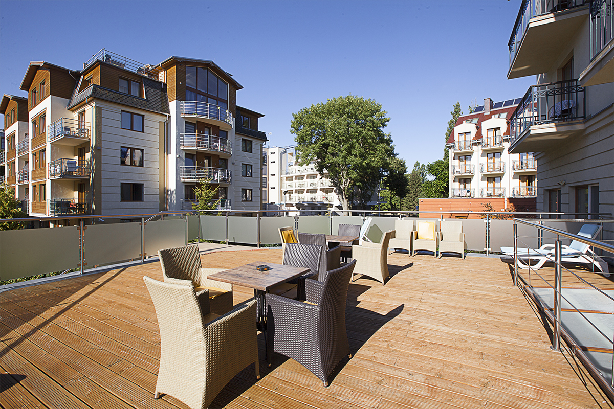 Gold Swinemünde Terrasse