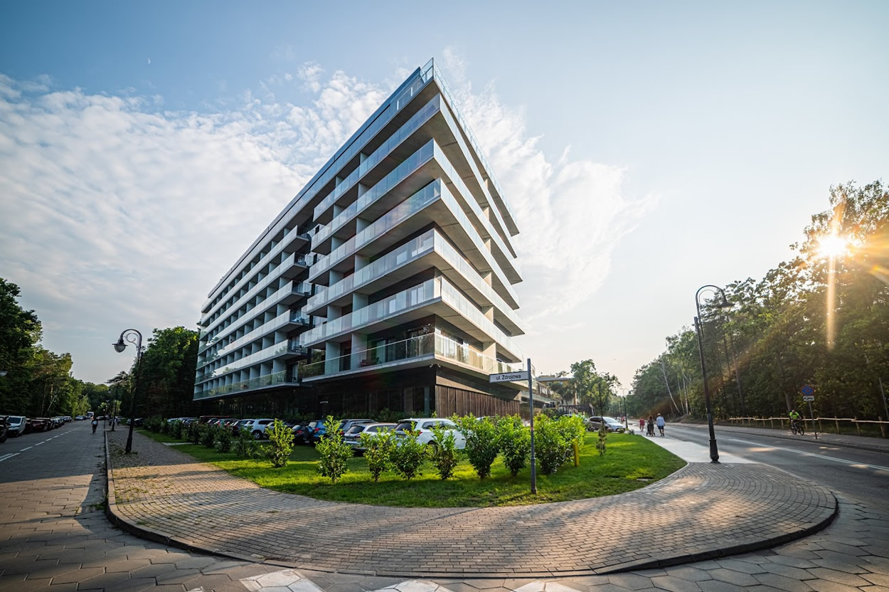 Hotel Hamilton in Swinemünde - Ansicht