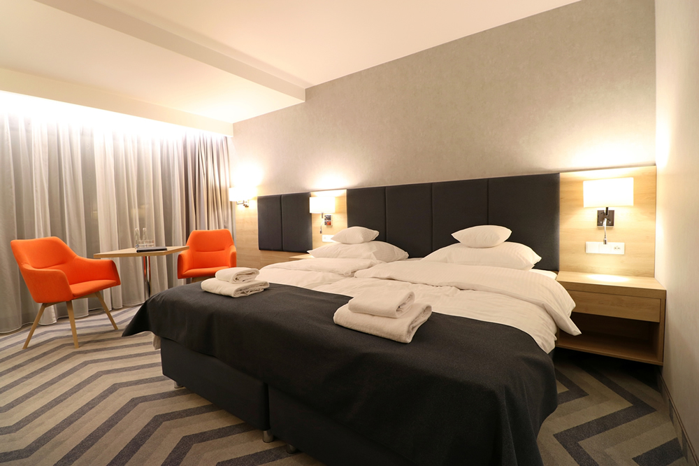 Im Hotel Hamilton erwarten Sie stilvolle Zimmer