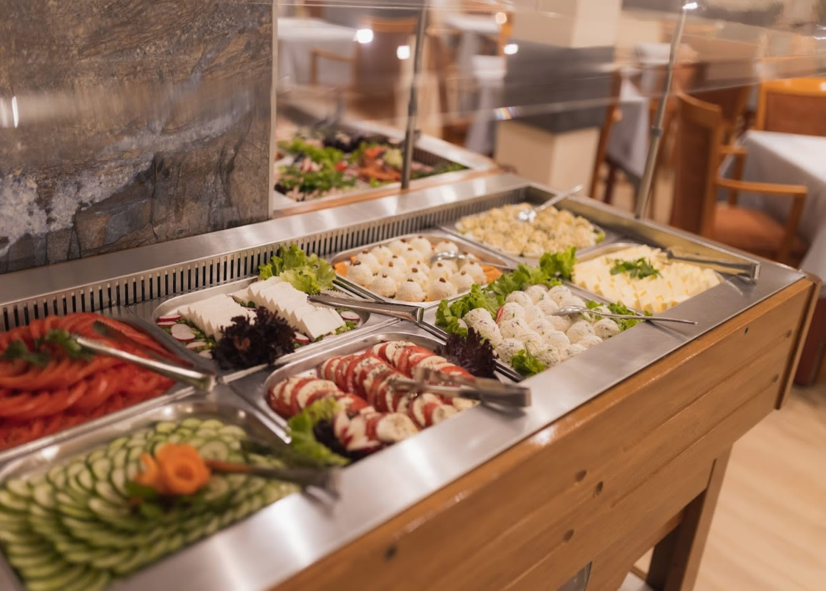 Villa Herkules Swinemünde Buffet